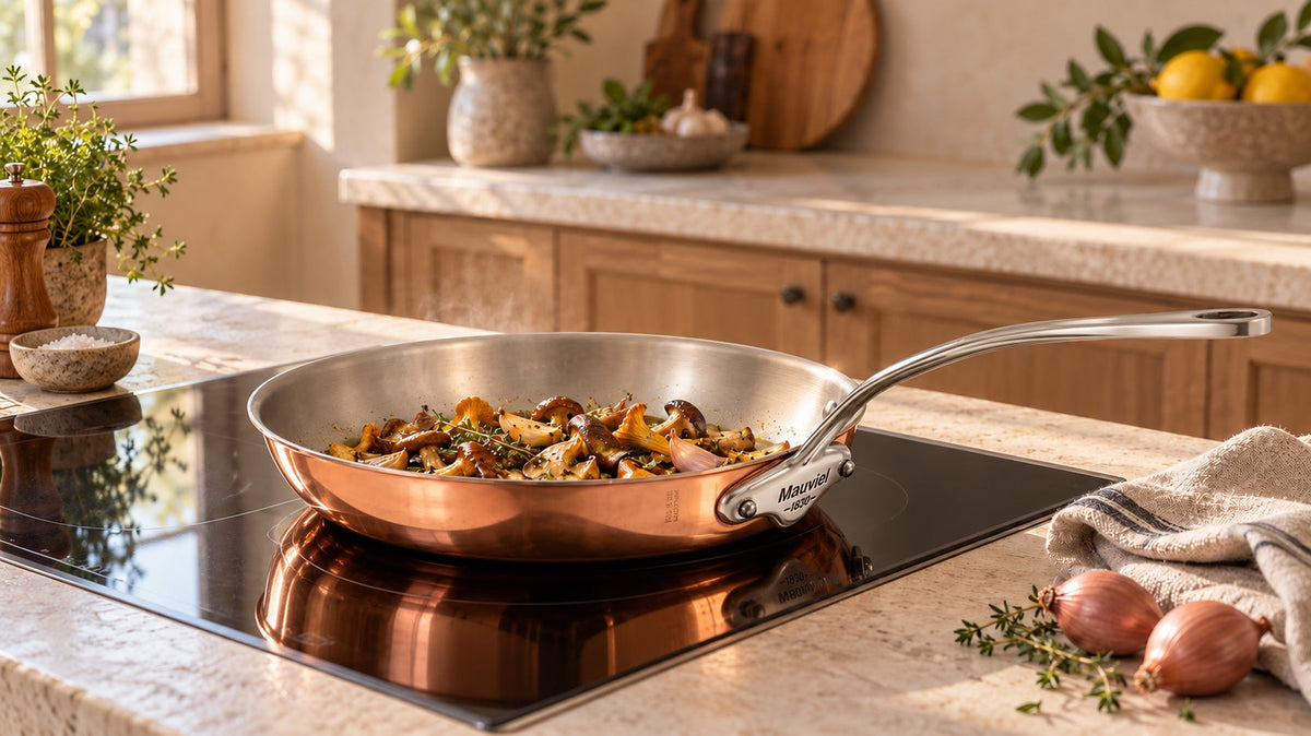 Copper Cookware on Induction: M'6 S vs Hestan CopperBond vs All-Clad Copper Core
