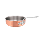 Mauviel M'Heritage M'6 S Induction Copper Saute Pan With Cast Stainless Steel Handle, 1.1-Qt - Mauviel1830