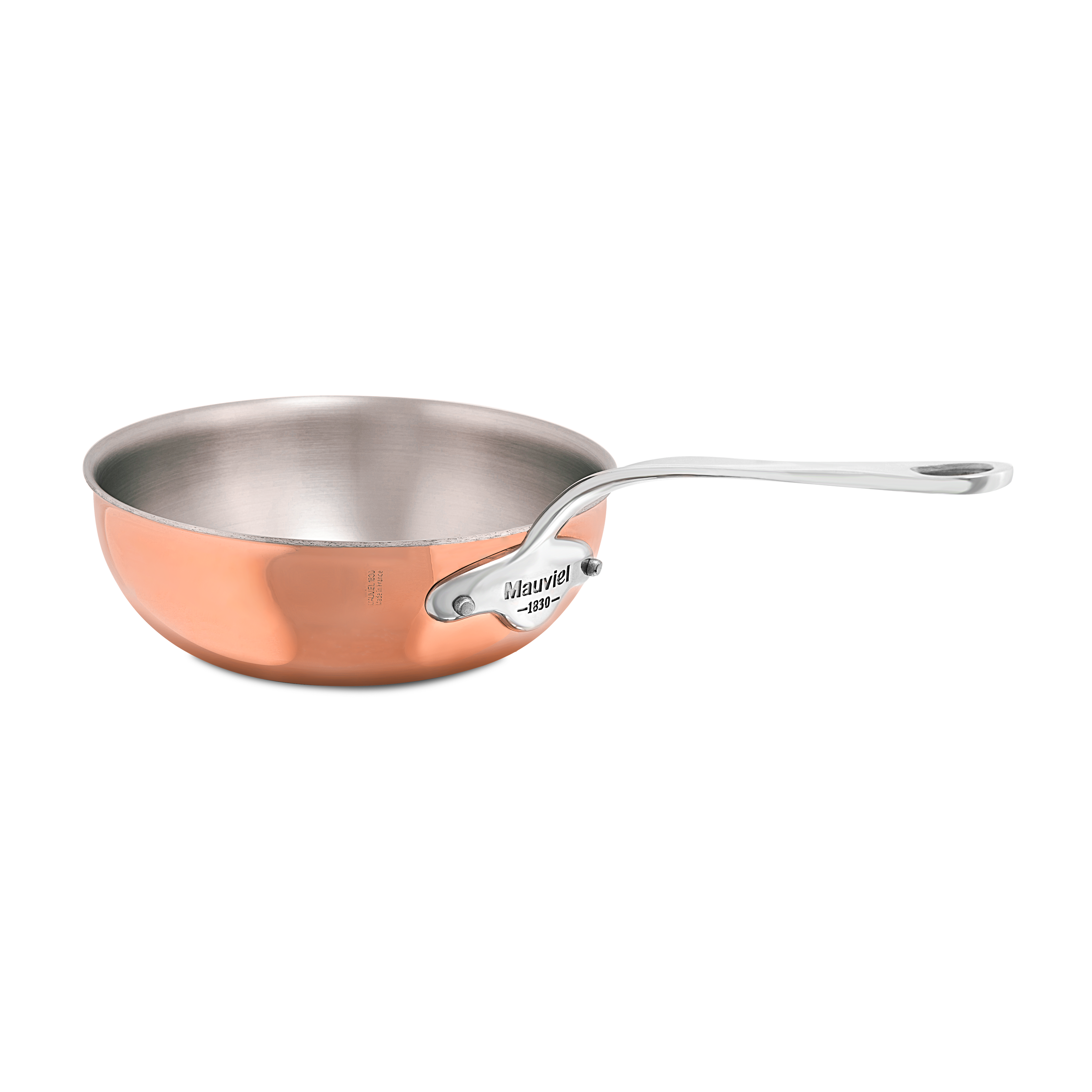 Mauviel M'Heritage M'6 S 12-Piece Induction Copper Cookware Set With Cast Stainless Steel Handles - Mauviel1830