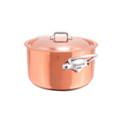 Mauviel M'Heritage M'6 S 10-Piece Induction Copper Cookware Set With Cast Stainless Steel Handles - Mauviel1830