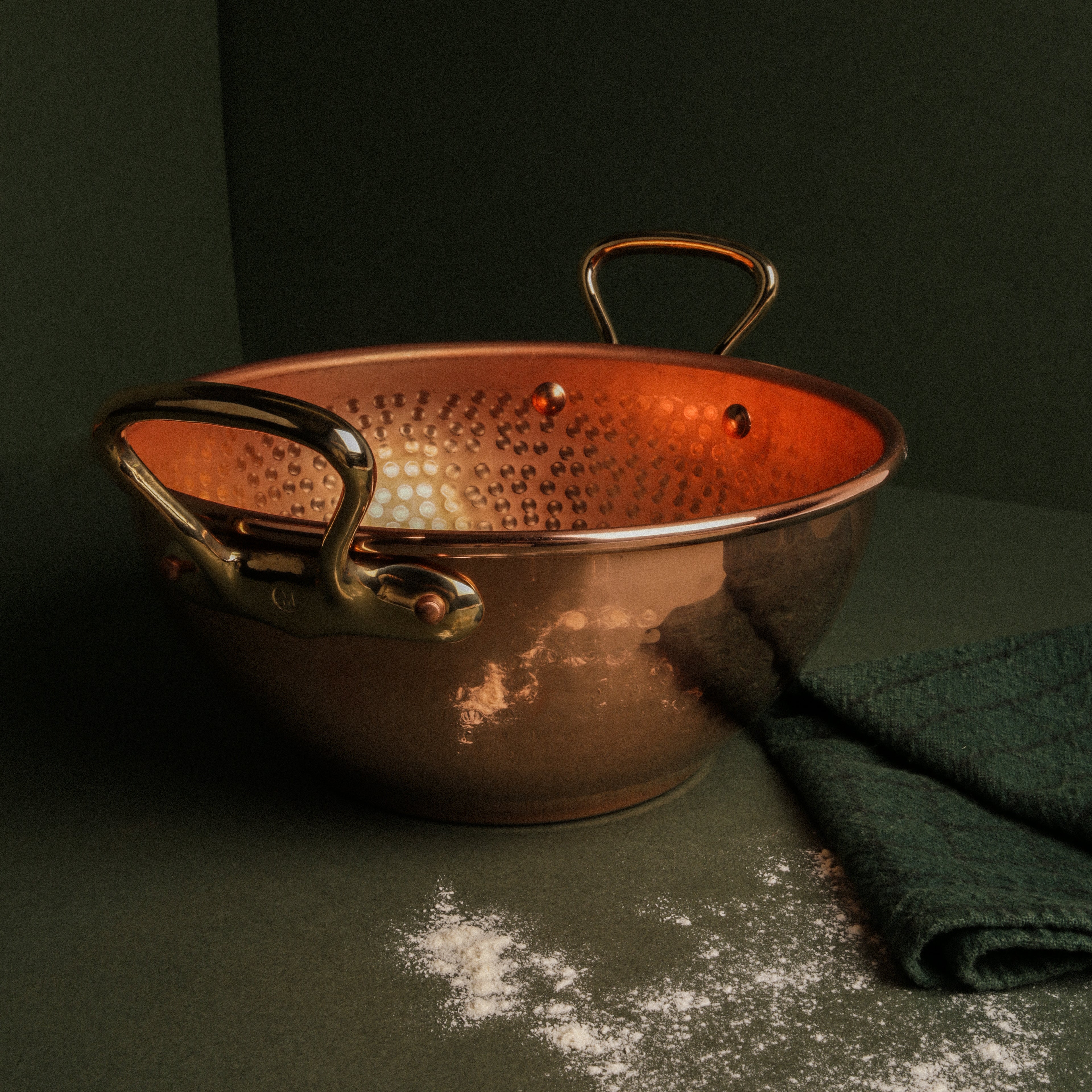 Mauviel M'PASSION Copper Sirup Pan With Brass Handles - Mauviel1830