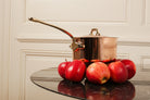 Mauviel M'Heritage M'150 B Copper Sauce Pan And Brass Handle, 3.5-Qt - Mauviel1830
