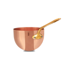 Mauviel M'PASSION Copper Zabaglione With Brass Handles, 1.8-Qt - Mauviel1830
