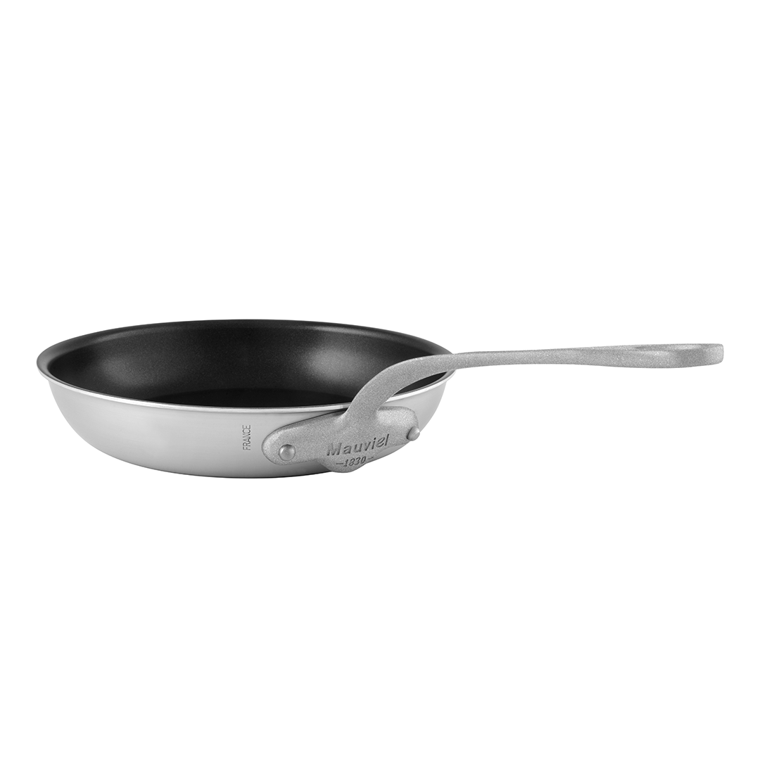 Mauviel M'URBAN 3 SB Nonstick Frying Pan With Brushed Stainless Steel Handle, 9.45 Inches - Mauviel1830
