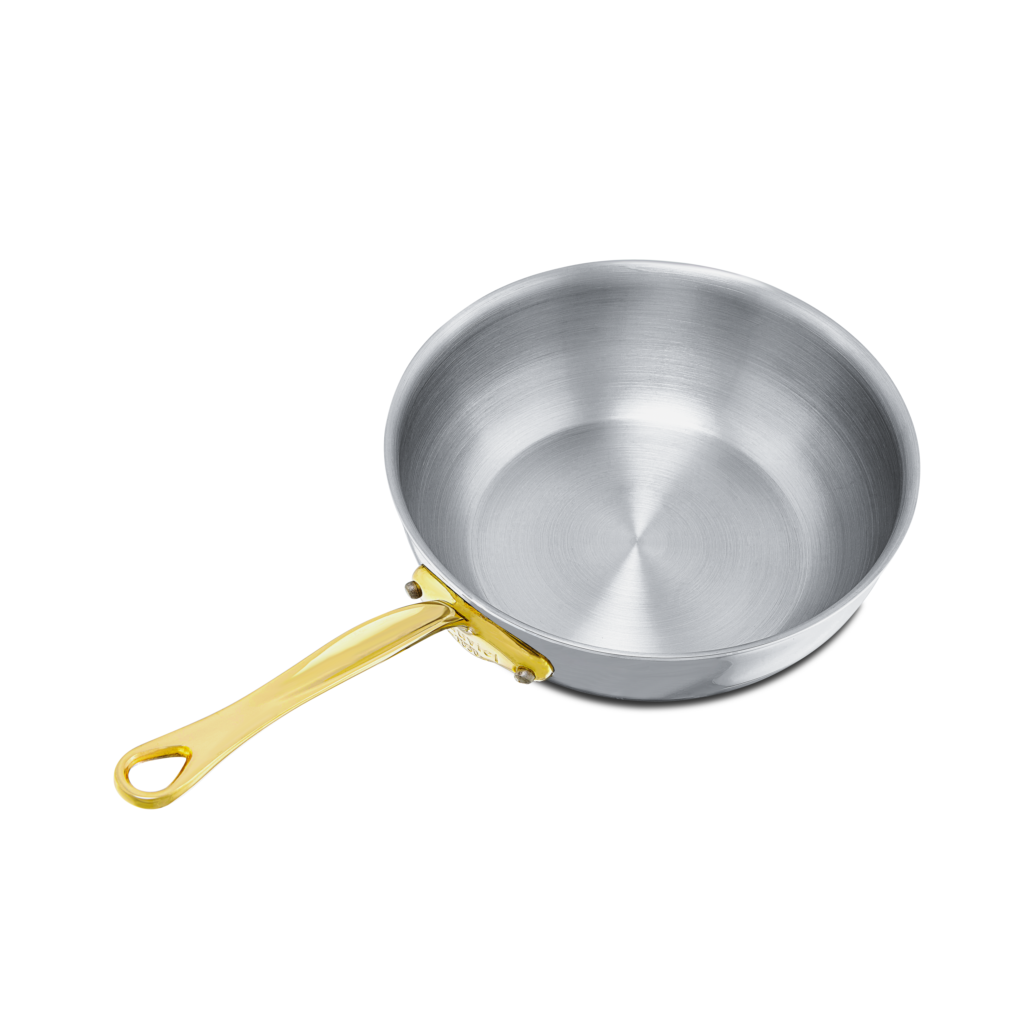 Mauviel M'COOK B 5-Ply Chef Pan With Brass Handle - Mauviel1830