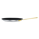 Mauviel M'COOK B Crepe Pan Eclipse With Brass Handles, 11.8-In - Mauviel1830