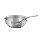 Mauviel M'URBAN 4 Tri-Ply Chef Pan, Cast Stainless Steel Handle, 2.1-Qt - Mauviel1830