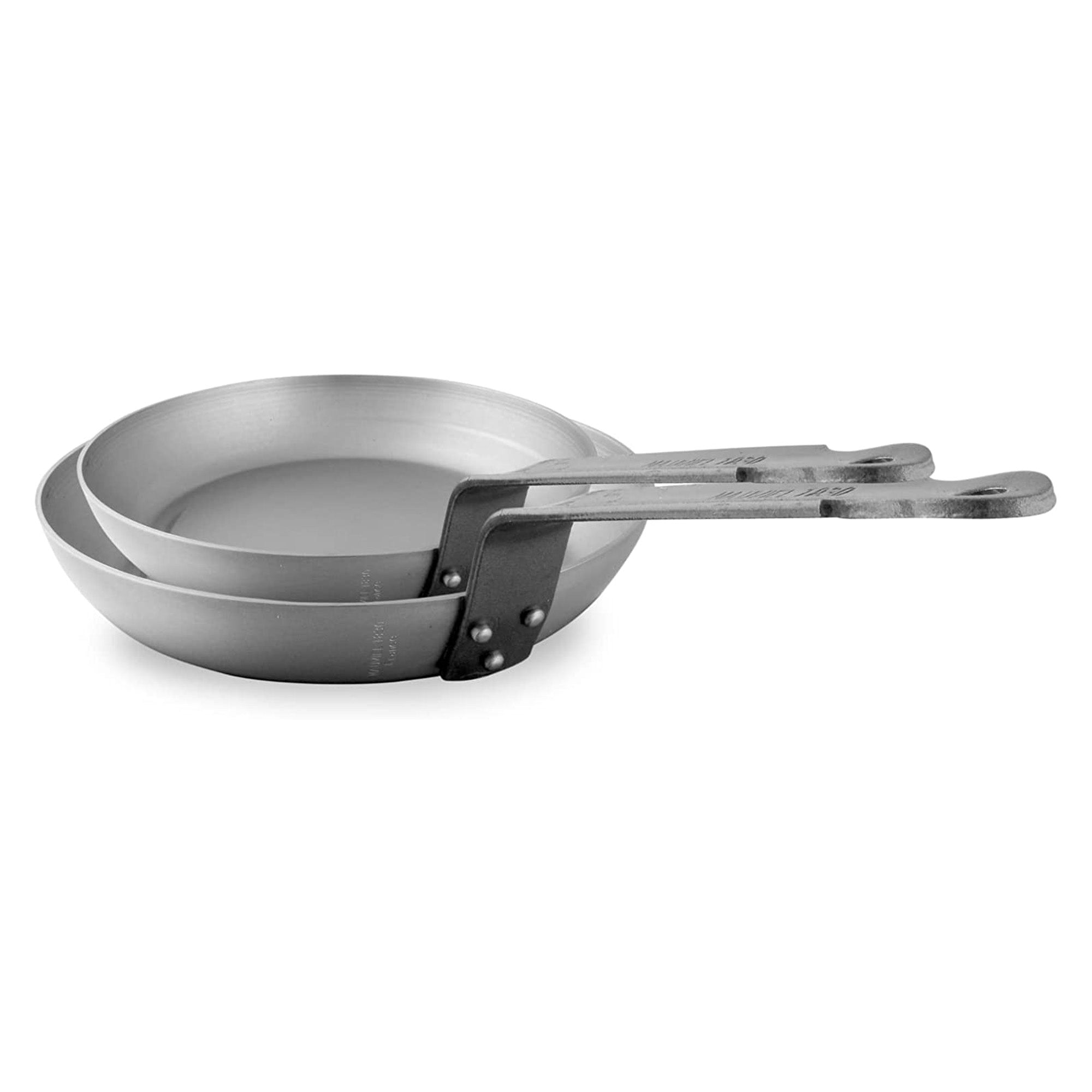 Mauviel M'Steel Black Carbon Natural Nonstick Frying Pan