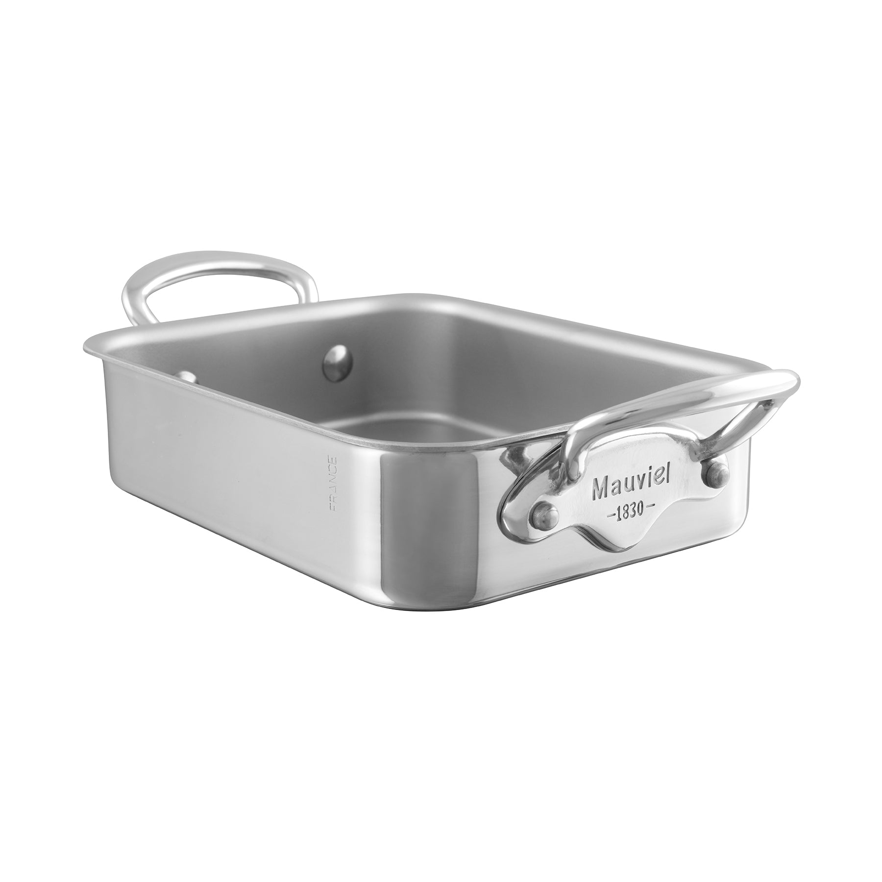 Mauviel M'MINIS Stainless Steel Roasting Pan, 5.5 x 3.9-In - Mauviel USA