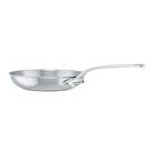 Mauviel M'COOK 5-Ply Frying Pan With Glass Lid, Cast Stainless Steel Handle, 11-In - Mauviel1830