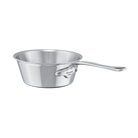 Mauviel M'COOK 5-Ply Splayed Saute Pan With Lid, Cast Stainless Steel Handle, 1.9-Qt - Mauviel1830