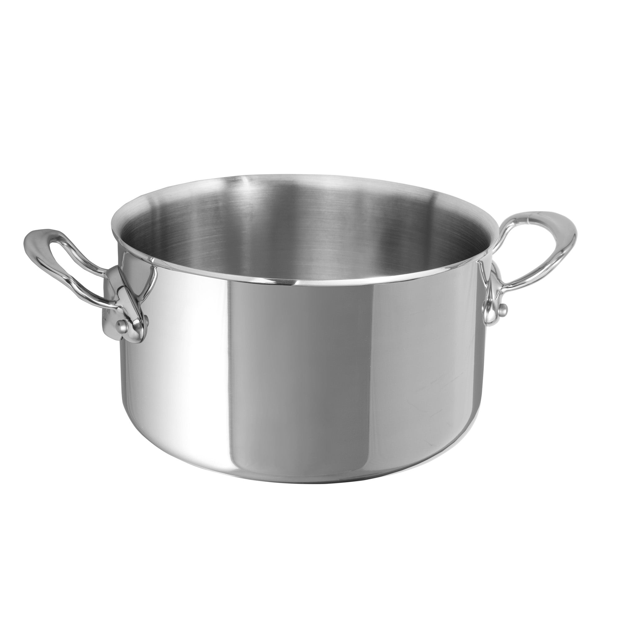 Mauviel M'COOK 5-Ply Stewpan, Cast Stainless Steel Handles - Mauviel1830