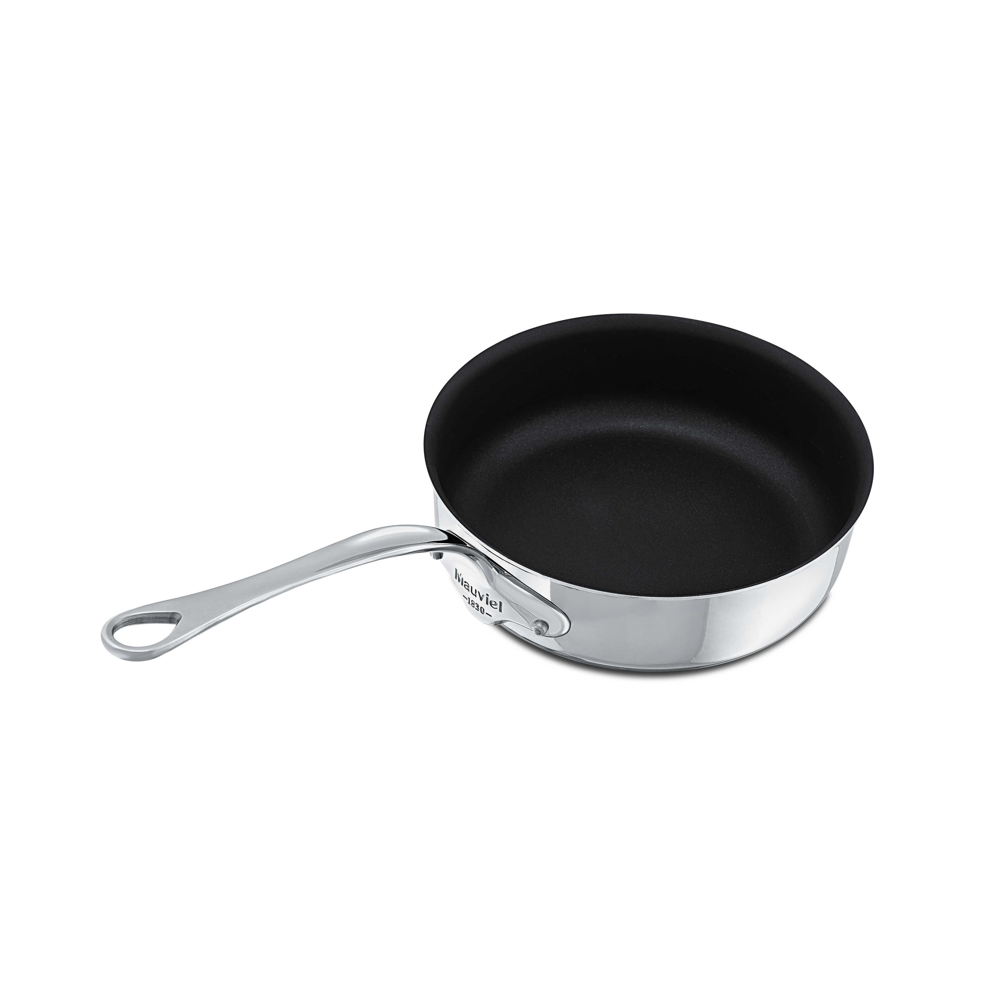 Mauviel M'COOK 5-Ply Nonstick Saute Pan With Cast Stainless Steel Handle - Mauviel1830