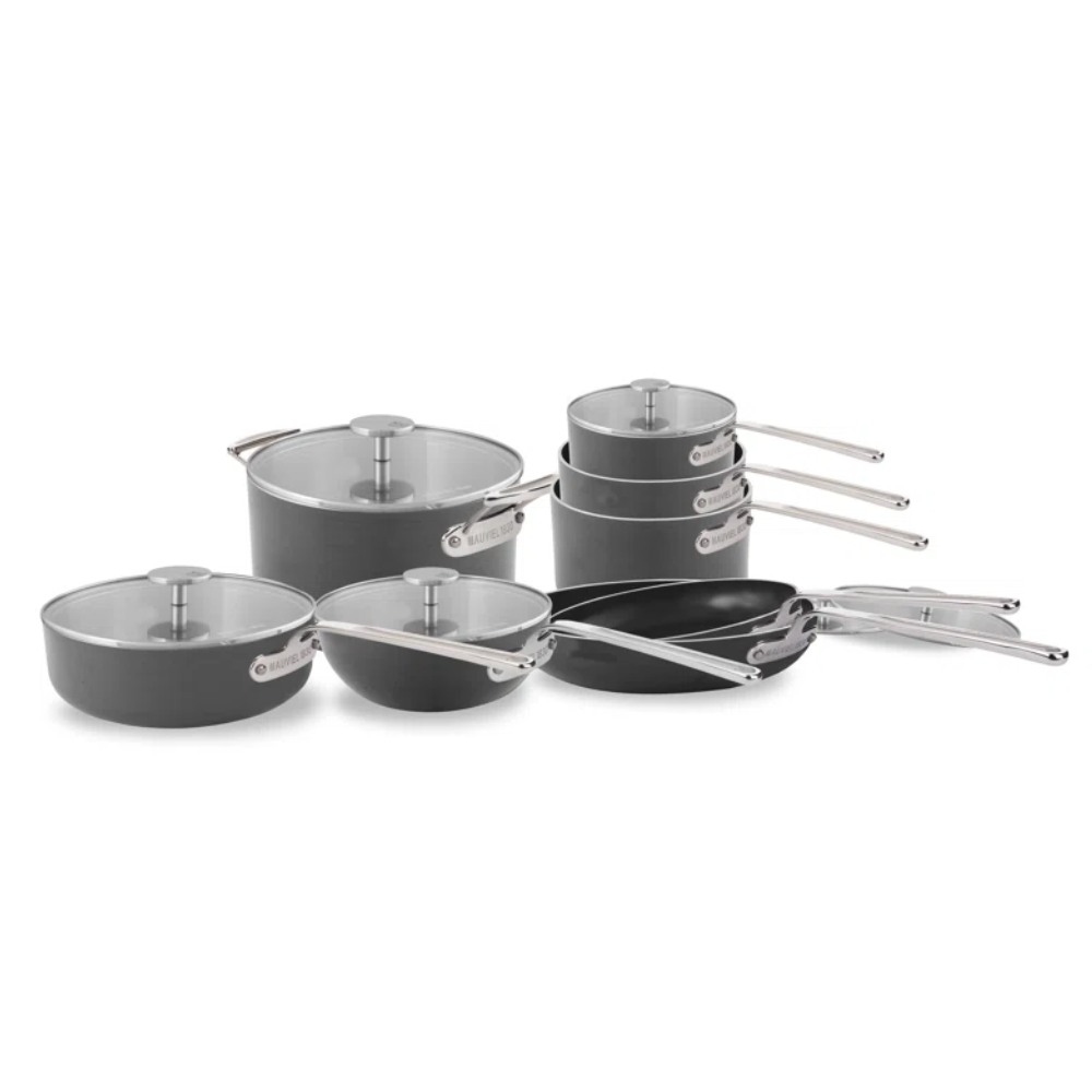 Get a 12-piece non-stick cookware set from Calphalon on sale at