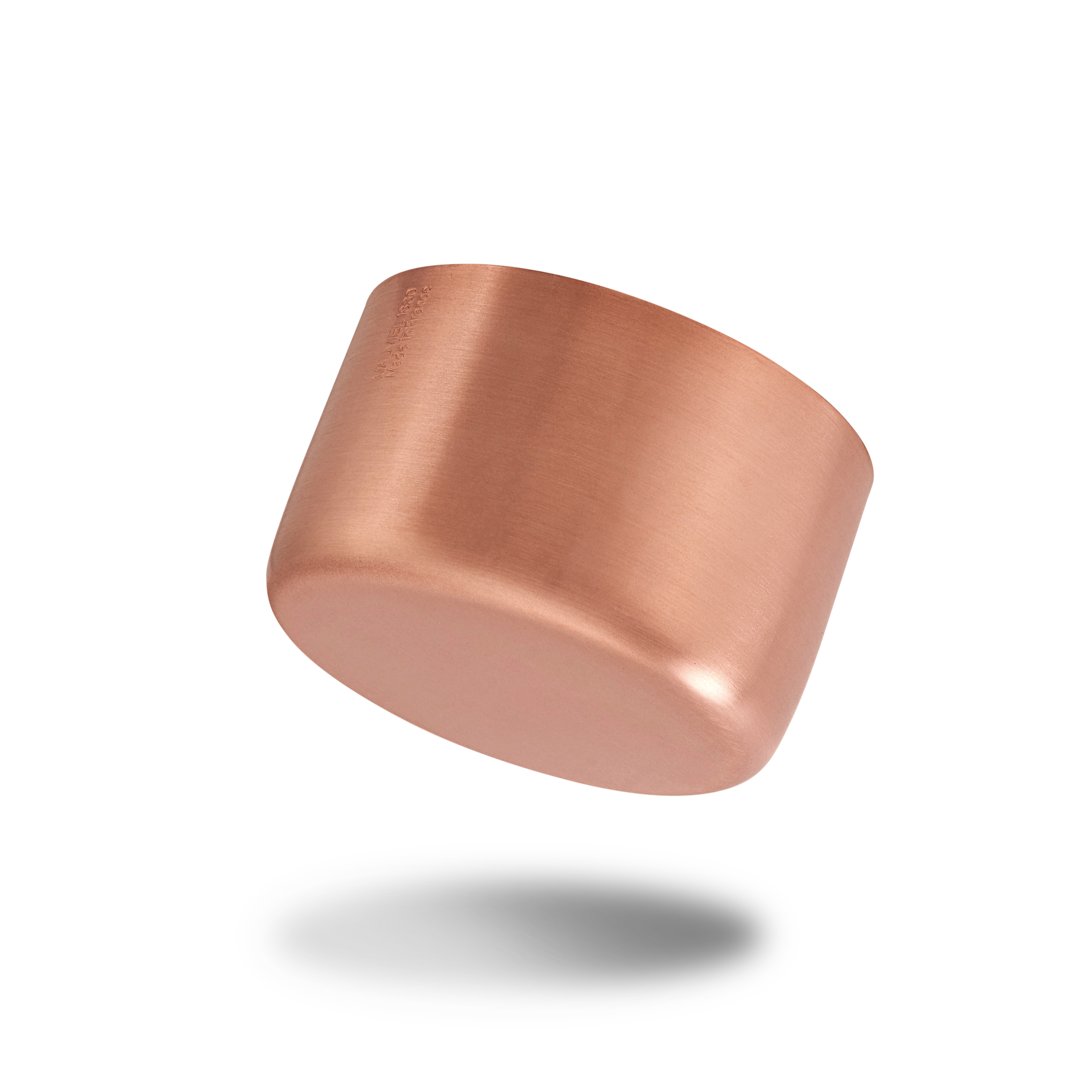 Mauviel M'PASSION Copper & Stainless Steel 2-Piece Souffle Mold Set - Mauviel1830