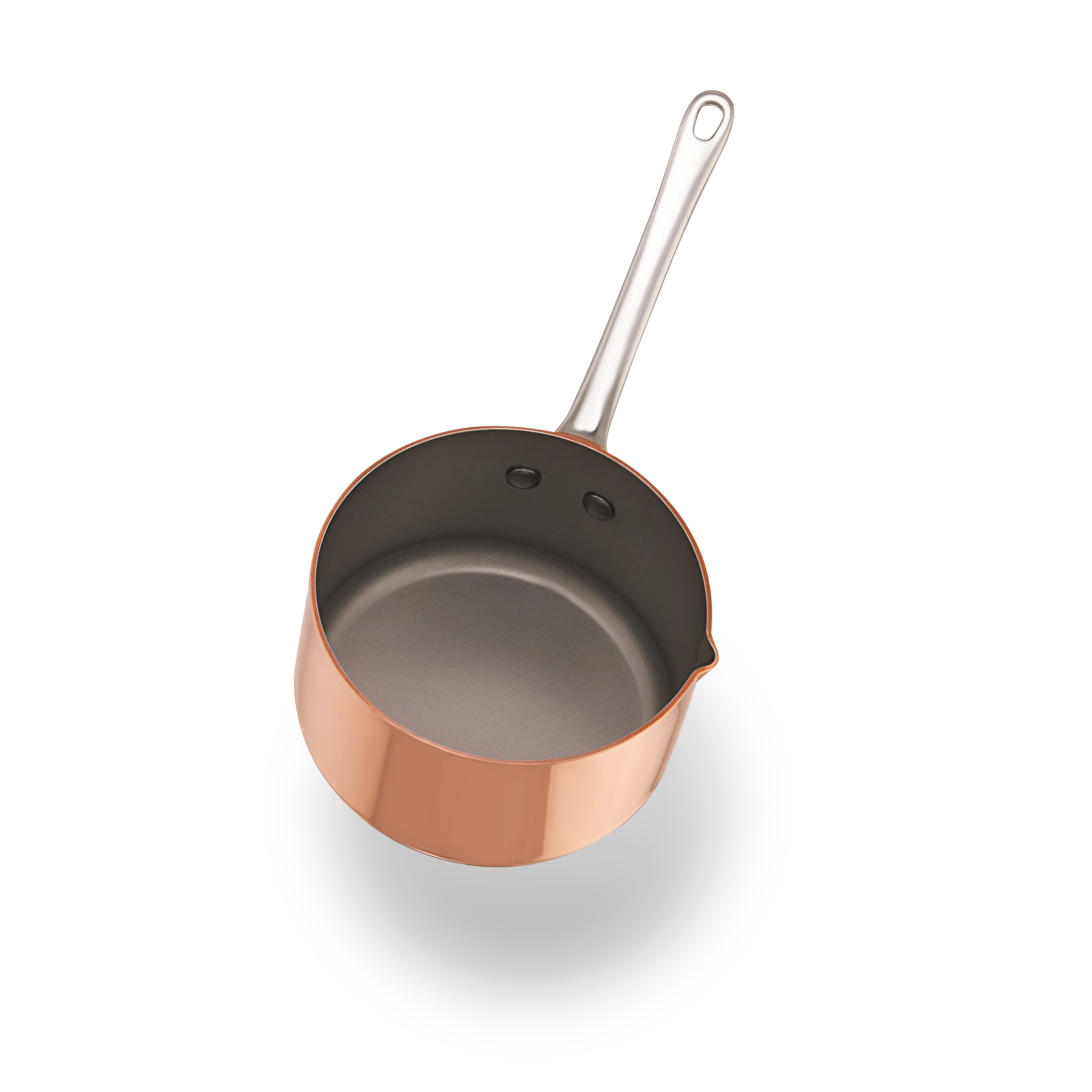 Mauviel M'MINIS Copper Sauce Pan With Stainless Steel Handle, 2.76-In - Mauviel1830