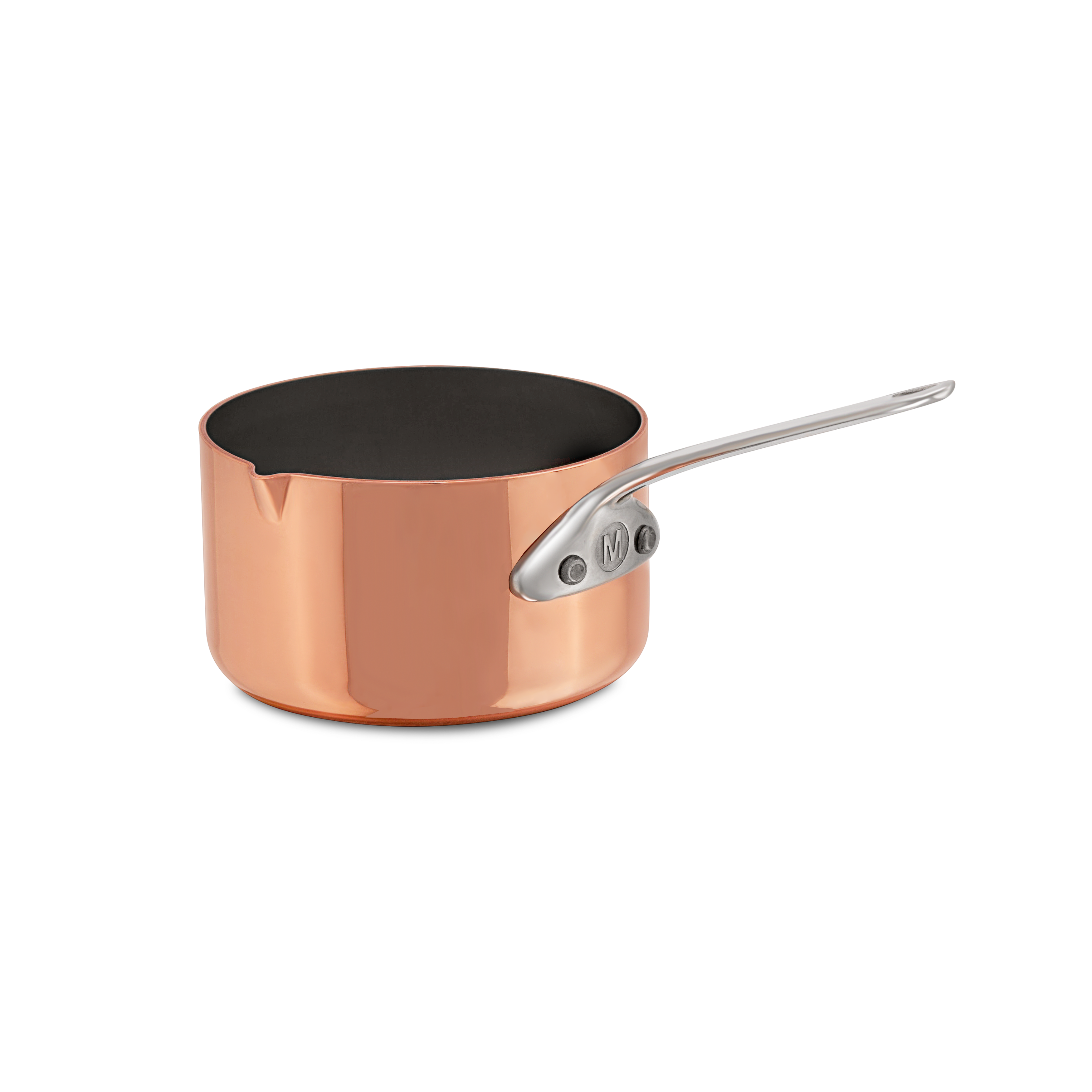 Mauviel M'MINIS Copper Sauce Pan With Stainless Steel Handle, 2.76-In - Mauviel1830