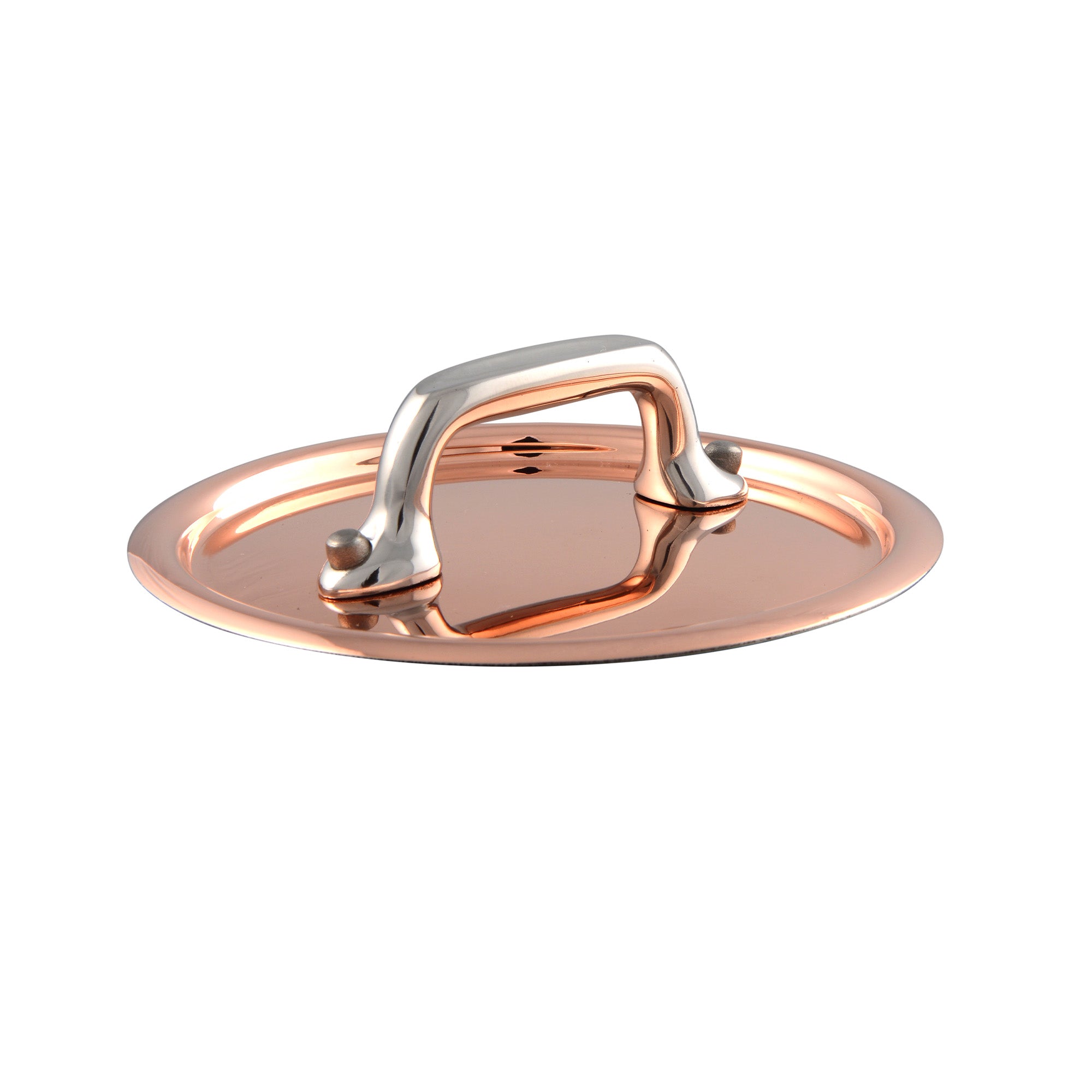 Mauviel M'MINIS Copper Lid With Cast Stainless Steel Handle, 3.5-In - Mauviel1830