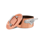 Mauviel M'MINIS Copper Stewpan With Stainless Steel Handles, 0.34-Quart - Mauviel1830