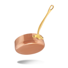 Mauviel M'Heritage M'150 B Copper Saute Pan With Brass Handle, 1.9-Qt - Mauviel1830
