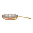 Mauviel M'Heritage M'150 B Copper Frying Pan With Brass Handle, 11.8-In - Mauviel1830
