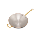 Mauviel M'Heritage M'150 B Copper Wok With Brass Handle, 11.8-In - Mauviel1830