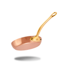 Mauviel M'Heritage M'200 B Frying Pan With Brass Handle, 10.2-In - Mauviel1830