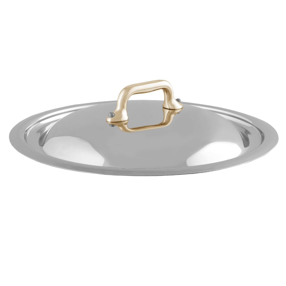 Mauviel M'COOK B Curved Lid With Brass Handle - Mauviel1830