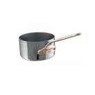 Mauviel M'MINIS Stainless Steel Sauce Pan With Brass Handle, 3.5-In - Mauviel1830