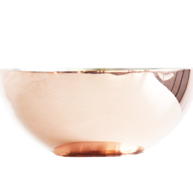 Mauviel Savoir-Vivre Polished Copper Bowl, 1.1-Qt - Mauviel1830