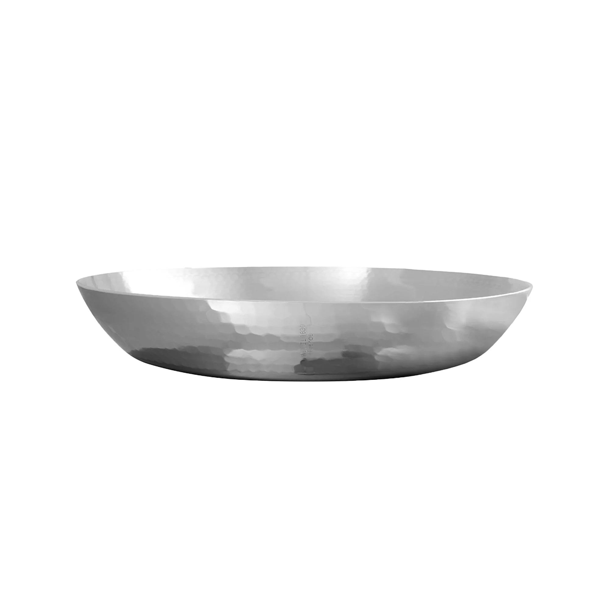 Mauviel M'ELITE Hammered 5-Ply Seafood Pan 13.8-In With Seafood Tray Holder Set - Mauviel1830