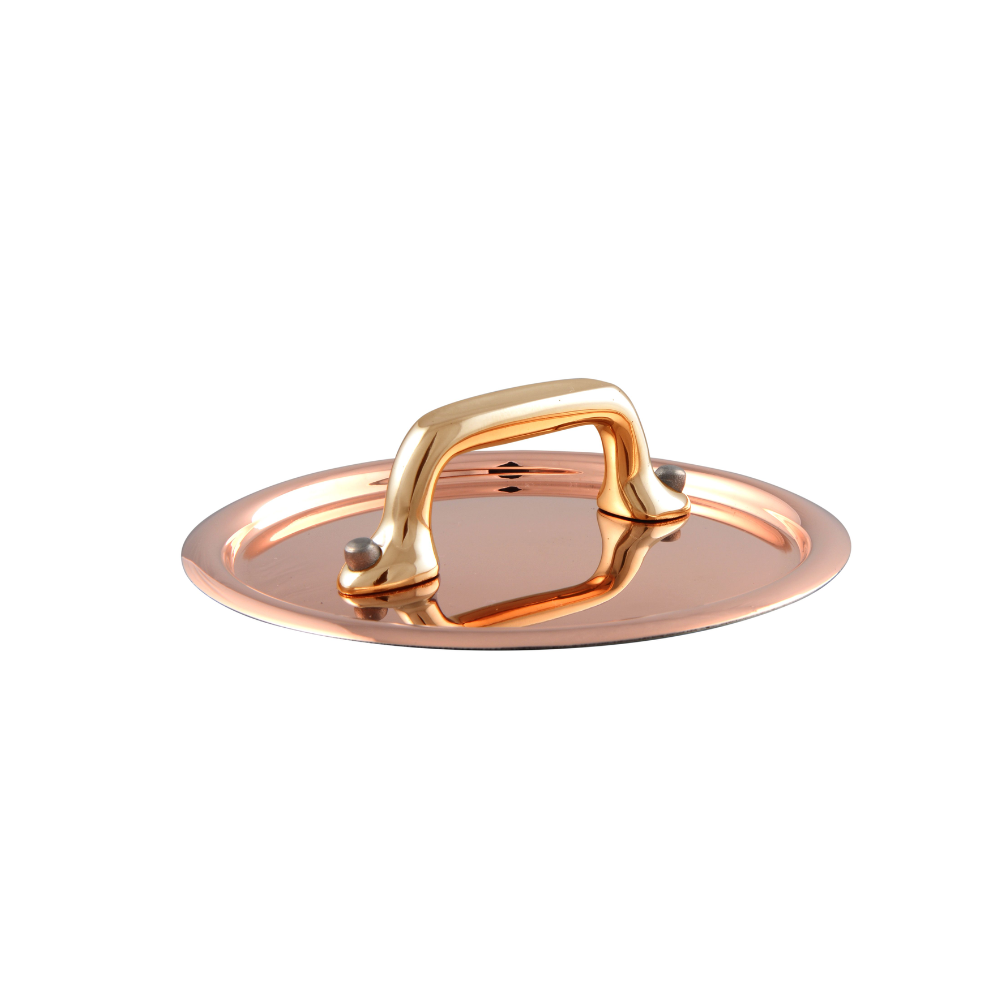 Mauviel M'MINIS Copper Lid With Bronze Handle, 3.5-In - Mauviel USA