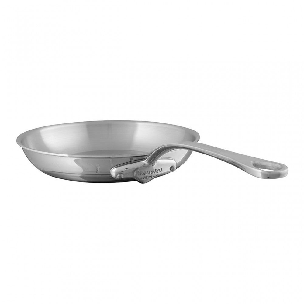 Mauviel M'COOK 5-Ply 2-Piece Frying Pan 9.4-In and 11-Inch Set With Cast Stainless Steel Handle - Mauviel1830