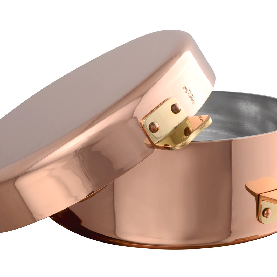 M'TRADITION pomme anna saucepan with lid - Mauviel USA