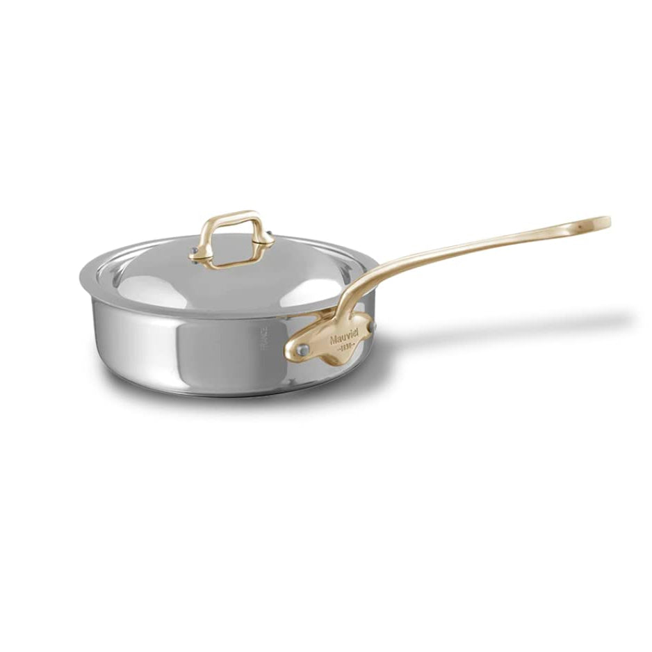 Mauviel 1830 M'COOK BZ 9-Piece Cookware Set With Bronze Handles - Mauviel USA