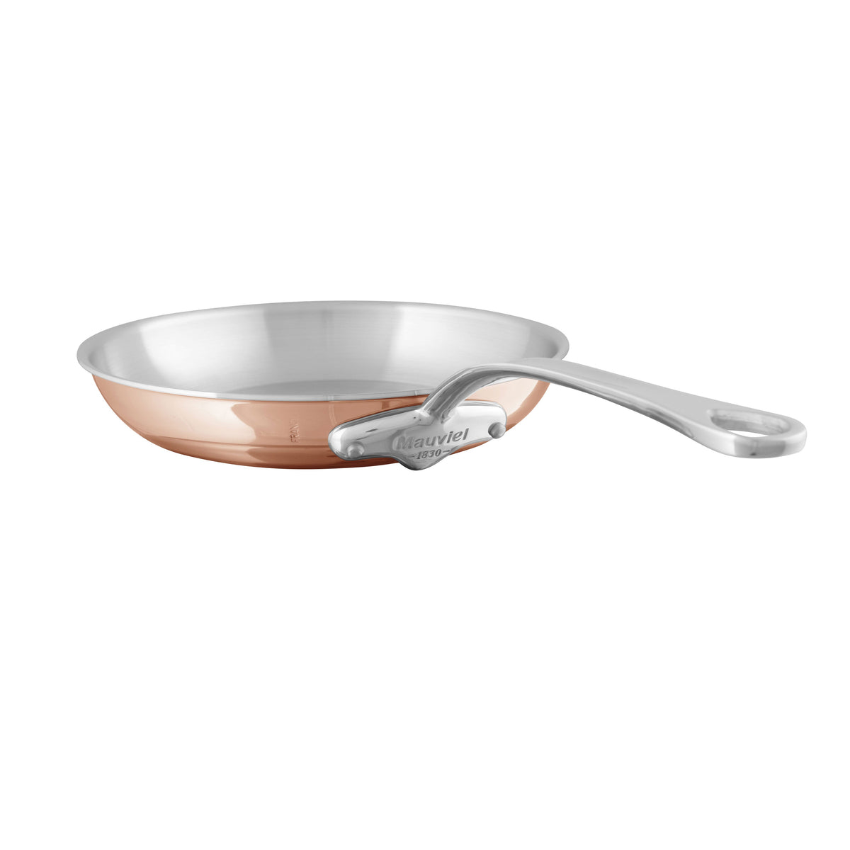 Mauviel M'TRIPLY S Frying Pan With Cast Stainless Steel Handle, 11.8-In