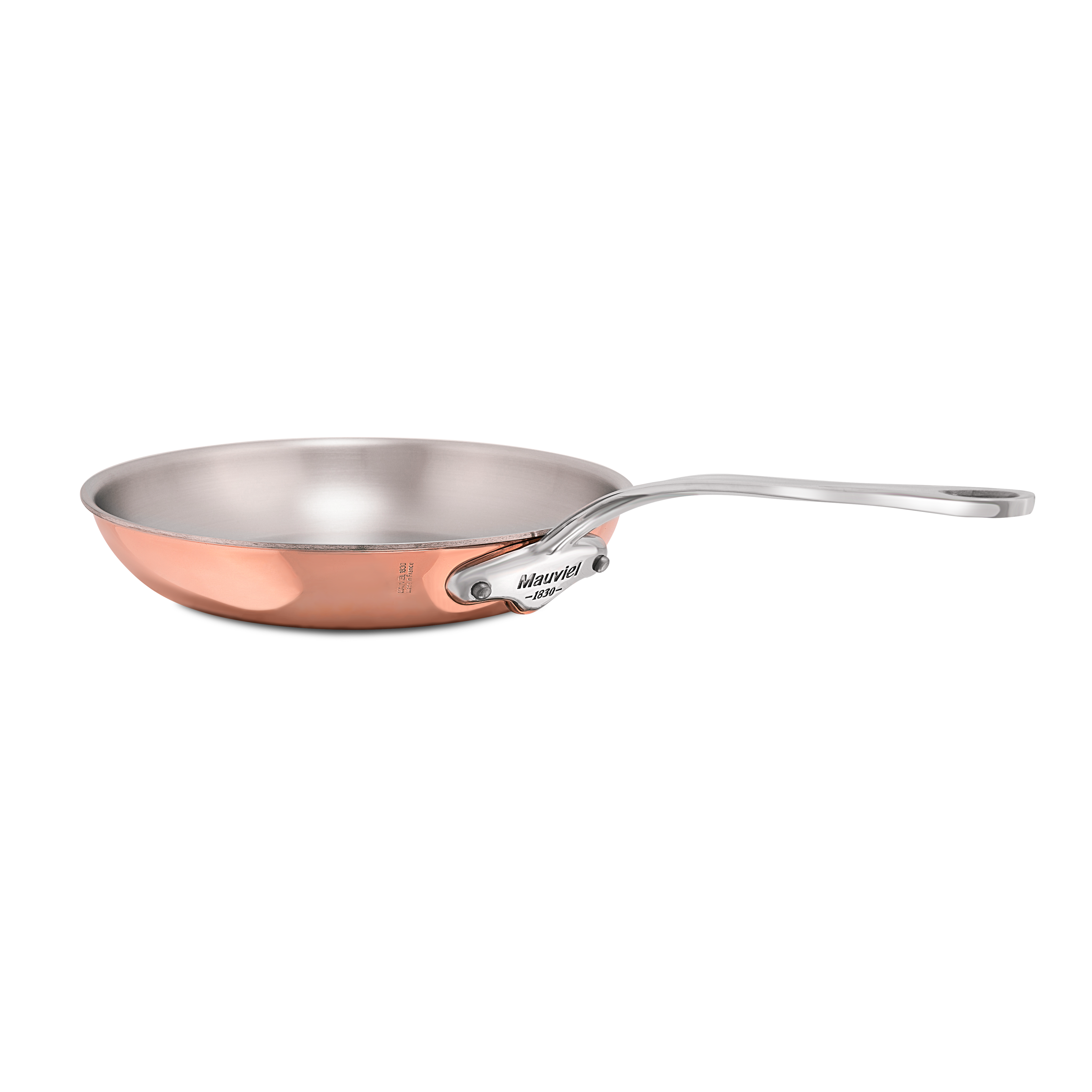Mauviel M'6 S 5-Piece Induction Copper Cookware Set With Cast Stainless Steel Handles