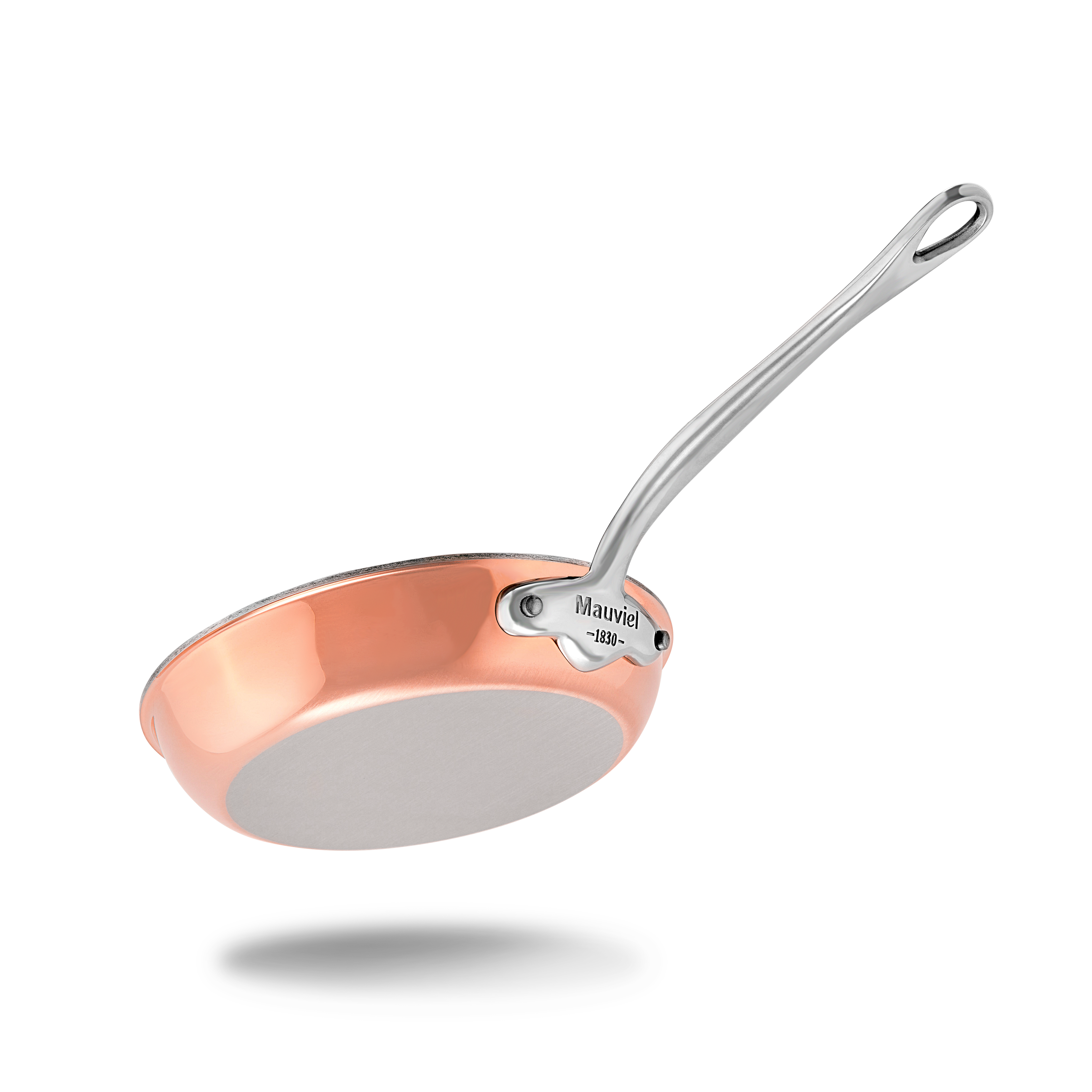 Mauviel M'6 S 5-Piece Induction Copper Cookware Set With Cast Stainless Steel Handles