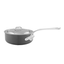 Mauviel Mauviel M'STONE 3 Saute Pan With Lid, Cast Stainless Steel Handle, 3.7-Qt Mauviel M'STONE 3 Saute Pan With Lid, Cast Stainless Steel Handle, 3.7-Qt