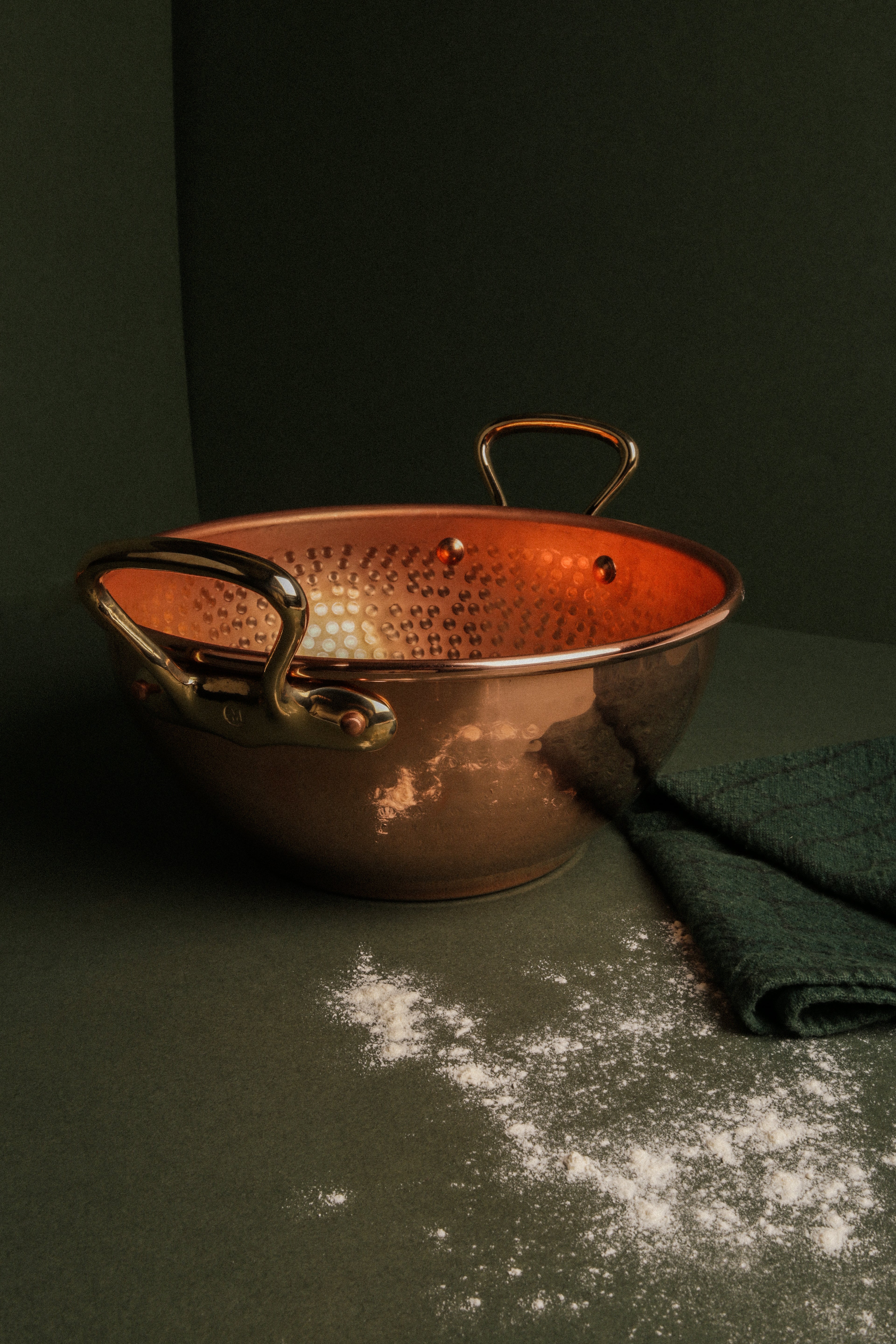 Mauviel M'PASSION Copper Sirup Pan With Brass Handles - Mauviel1830