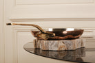 Mauviel M'Heritage M'150 B Copper Frying Pan With Brass Handle, 11.8-In - Mauviel1830