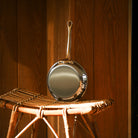 Mauviel M'ELITE B Hammered 5-Ply Frying Pan With Brass Handle - Mauviel1830