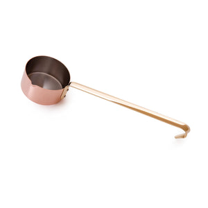 Mauviel M'PASSION Copper Mini Sauce Pan With Long Handle, 0.3-Qt