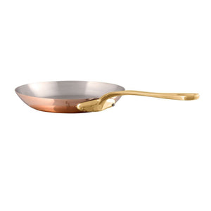 Mauviel Mauviel M'Heritage M'200 B Polished Copper & Stainless Steel Sauce Pan With Lid 3.4-qt and Frying Pan 10.24-in Bundle Mauviel M'Heritage M'200 B Polished Copper & Stainless Steel Sauce Pan With Lid 3.4-qt and Frying Pan 10.24-in Bundle