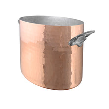 Mauviel Mauviel M'30 Hammered Copper Champagne Bucket with Brass Handles, Mauviel M'30 Hammered Copper Champagne Bucket with Brass Handles, - Mauviel1830