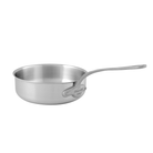 Mauviel M'URBAN 3 SB Saute Pan With Brushed Stainless Steel Handle, 3.2 Qt - Mauviel1830