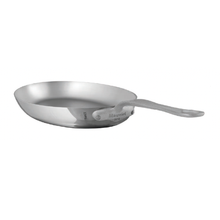 Mauviel Mauviel M'Cook SB 5-Ply Oval Frying Pan With Brushed Cast Stainless Steel Handle, 13.5 x 9.1-In Mauviel M'Cook SB 5-Ply Oval Frying Pan With Brushed Cast Stainless Steel Handle, 13.5 x 9.1-In