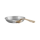 Mauviel M'ELITE B Hammered 5-Ply Frying Pan With Brass Handle - Mauviel1830
