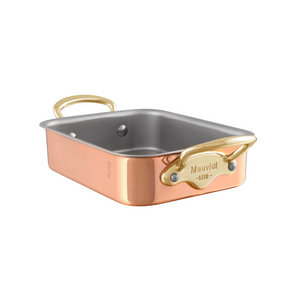 Mauviel Mauviel Copper Roasting Pan, 5.51 x 3.94-In Mauviel M'MINIS Copper Roasting Pan, 5.51 x 3.94-In - Mauviel USA