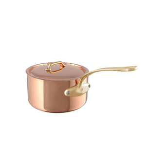 Mauviel 1830 Mauviel M'200 B 8-Piece Copper Cookware Set With Brass Handles Mauviel M'200 B 8-Piece Copper Cookware Set With Brass Handles - Mauviel USA